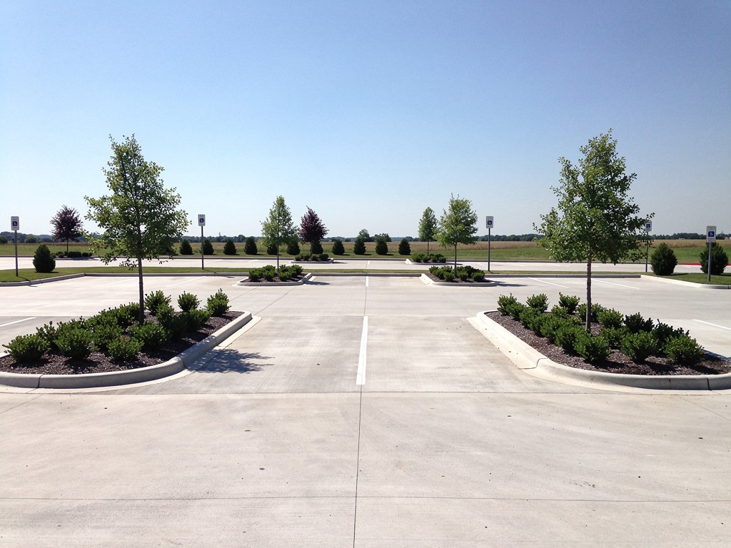 Commercial Concrete Project in Missouri City